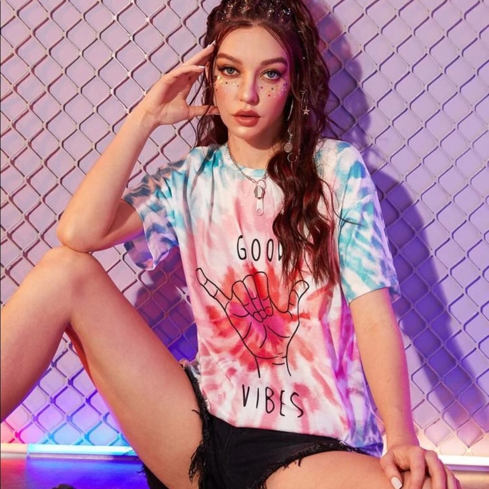 Tie Dye Boyfriend Tshirt